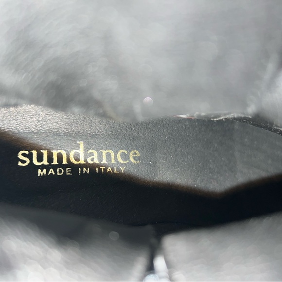 Sundance Black Suede Women’s Ankle Boots EUC Size 39 (US 8 to 8.5) - Picture 5 of 8